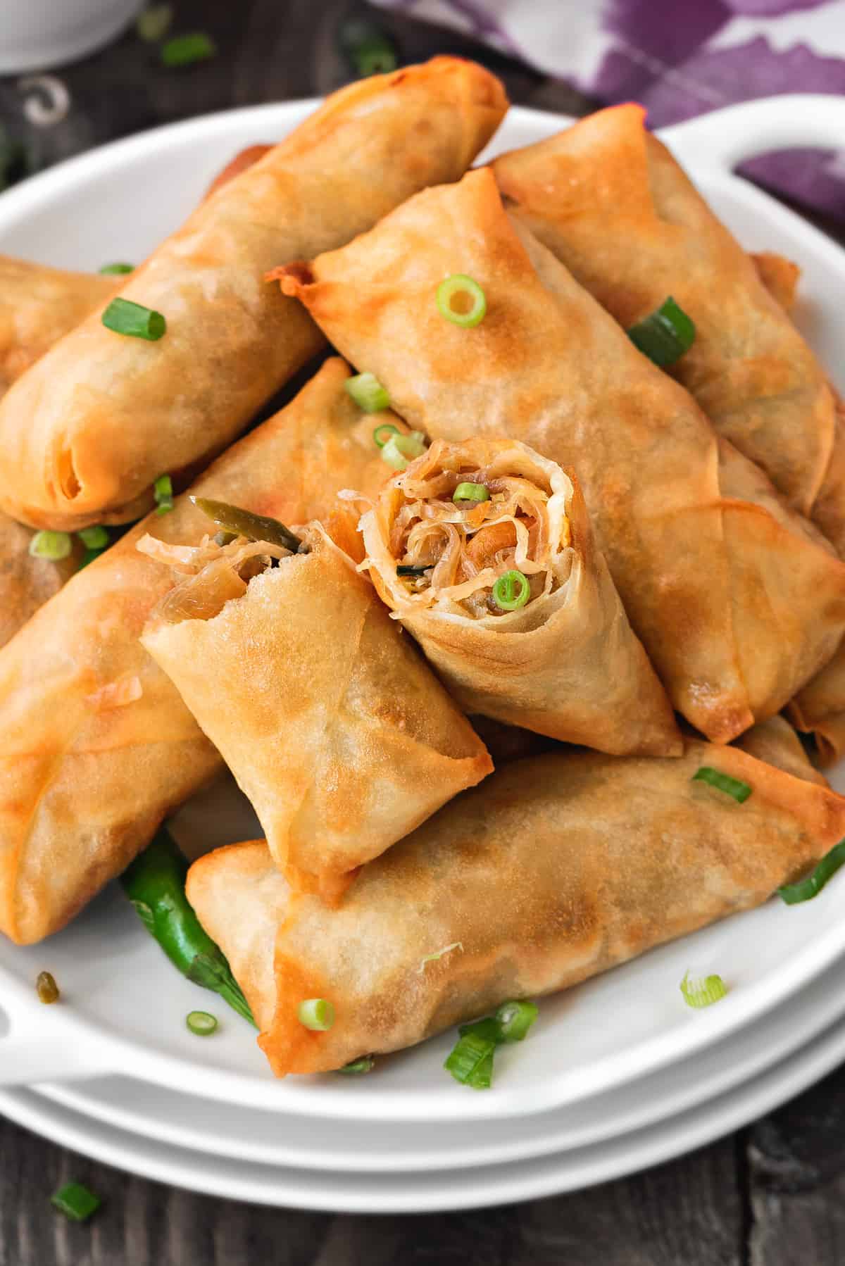 Veggie Spring Rolls Island Fork Jamaica